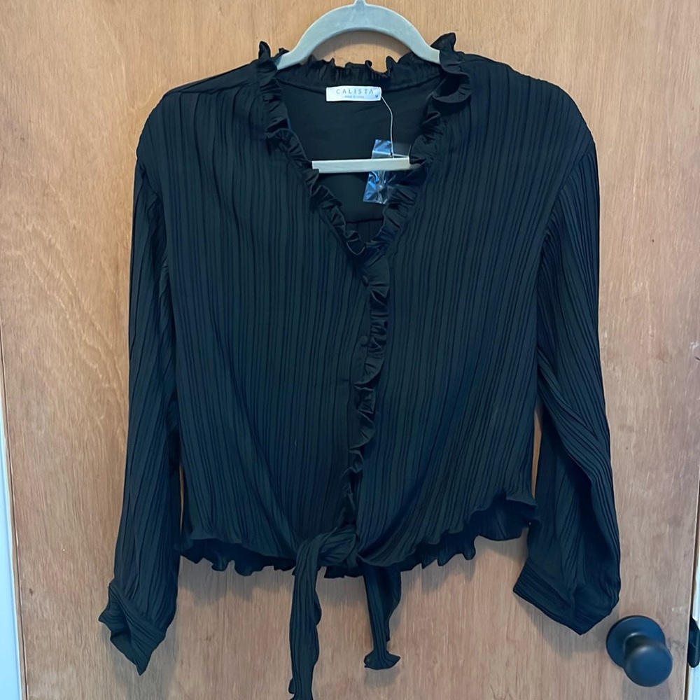 Black sheer Blouse